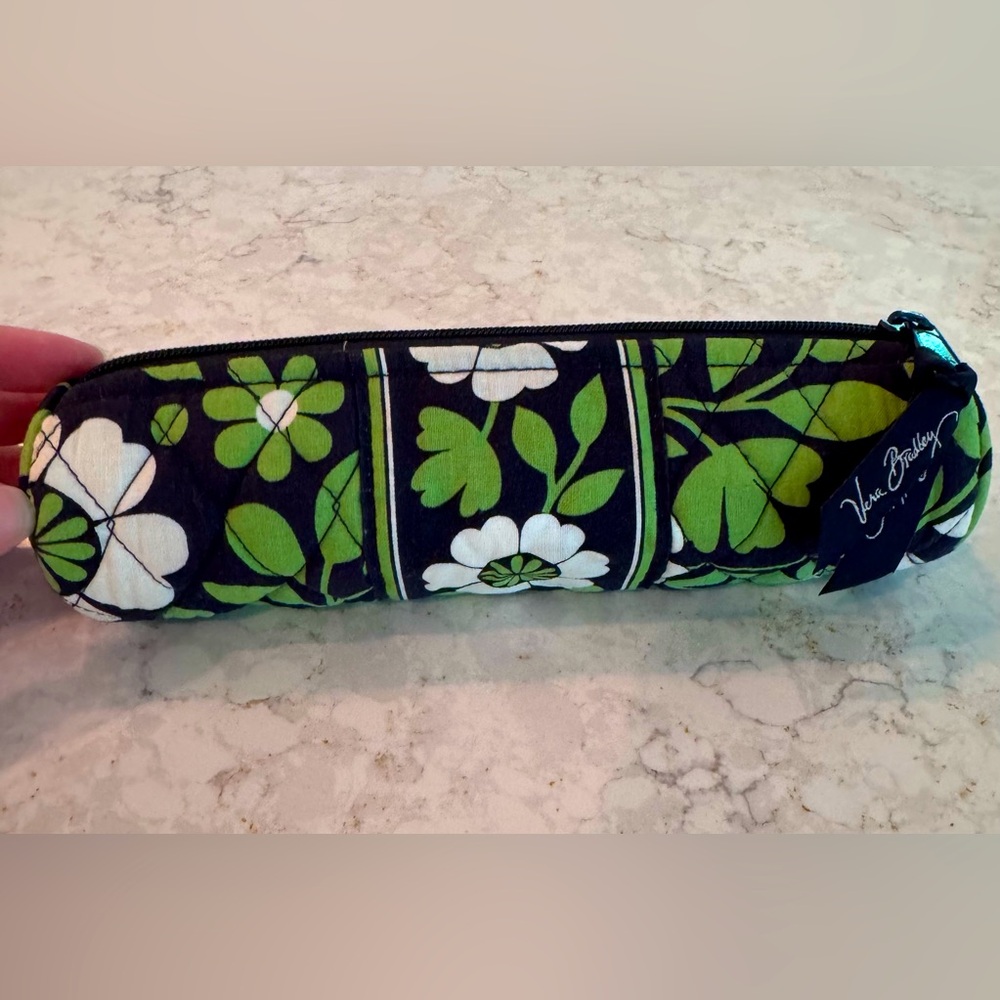 NWOT Vera Bradley Zippered Cosmetic Bag - Lucky You Collection